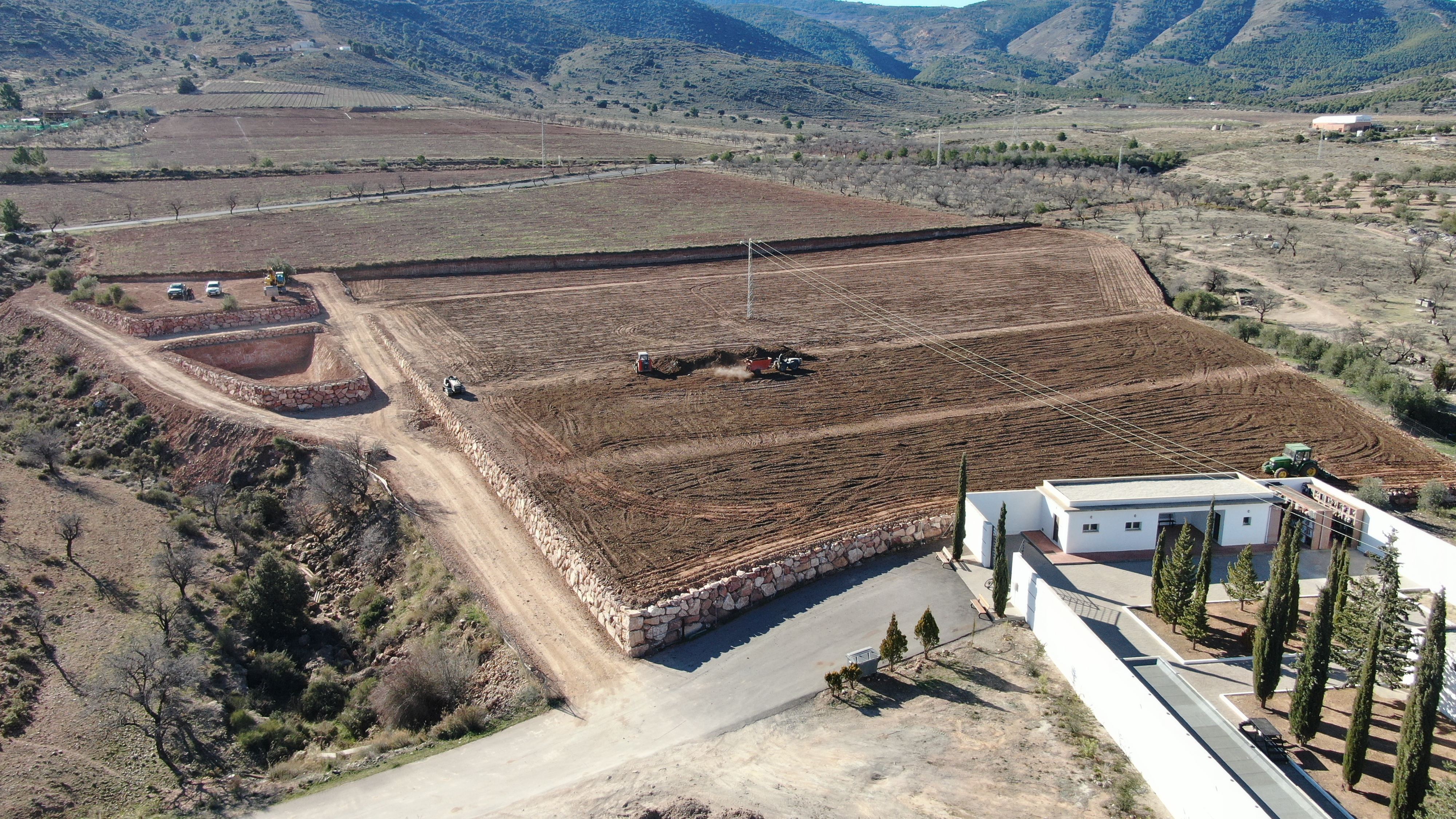 Proyecto de explanación de finca en Fuente Victoria